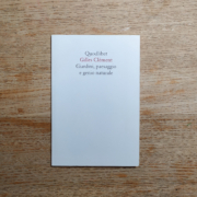 copertina libro Giardini, paesaggio e genio naturale