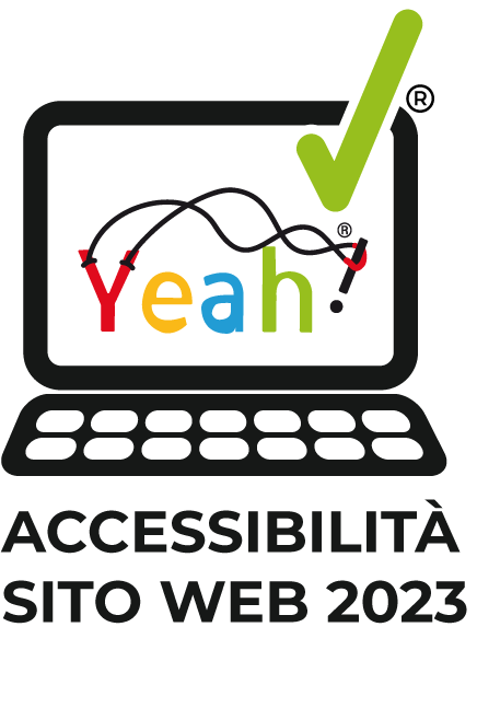logo accessibilità Yeah